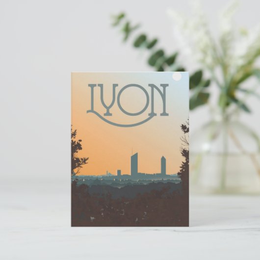 Carte Postale Lyon (Debout devant)