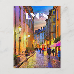 Carte Postale Lyon Photo Vintage