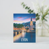 Carte Postale Lyon Photo Vintage  (Debout devant)
