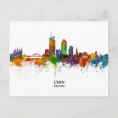 Carte Postale Lyon SKYLINE (Devant)