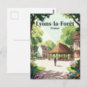 Carte Postale Lyons-la-Forêt France (Devant / Derrière)