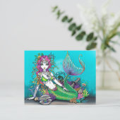 Carte Postale Lyra Gothic Mermaid (Debout devant)