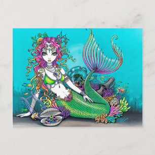 Carte Postale Lyra Gothic Mermaid