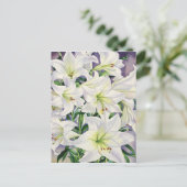 Carte Postale Lys blancs 2008 (Debout devant)