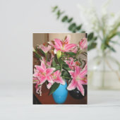 Carte postale Lys brillant (Debout devant)