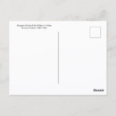 Carte Postale Lys de la Vallée Suzanne Valadon (Dos)