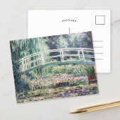 Carte Postale Lys d'eau blanche | CLAUDE MONET