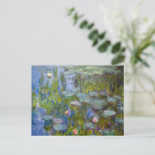 Carte Postale Lys d'eau Claude Monet (Debout devant)