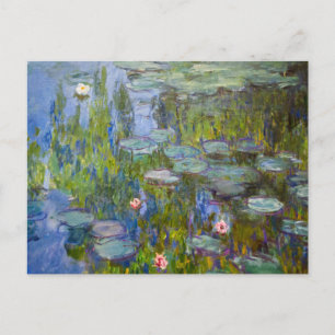 Carte Postale Lys d'eau Claude Monet