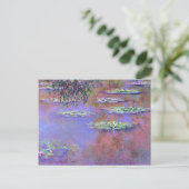 Carte Postale Lys d'eau Claude Monet (Debout devant)