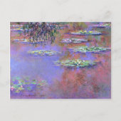 Carte Postale Lys d'eau Claude Monet (Devant)