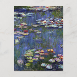 Carte Postale Lys d'eau Claude Monet