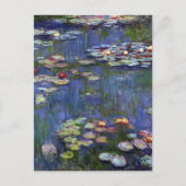 Carte Postale Lys d'eau Claude Monet (Devant)