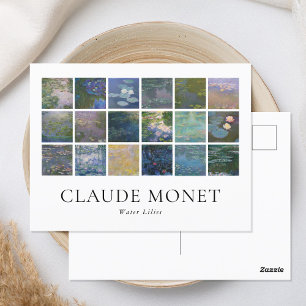 Carte Postale Lys d'eau Claude Monet