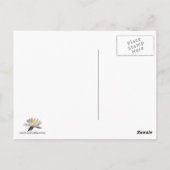 Carte Postale Lys d'eau de verre (Dos)
