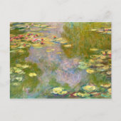Carte Postale Lys d'eau par Claude Monet Fine Art (Devant)