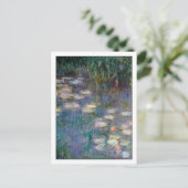 Carte Postale Lys d'eau par Monet (Debout devant)