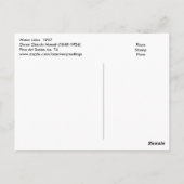 Carte Postale Lys d'eau par Monet (Dos)