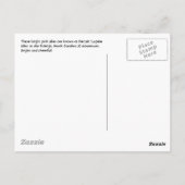 Carte postale Lys surprise électrique (Dos)