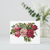 Carte Postale Lys victorienne classique de la vallée Romance (Debout devant)