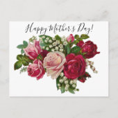 Carte Postale Lys victorienne classique de la vallée Romance (Devant)