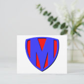 CARTE POSTALE M (Debout devant)