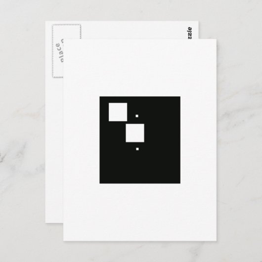 CARTE POSTALE M (Devant / Derrière)