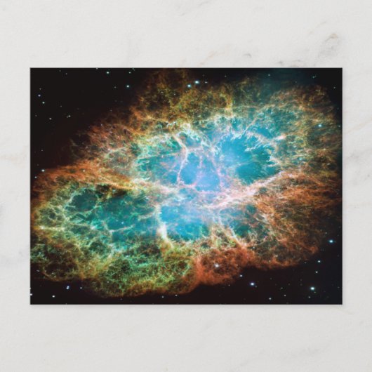 Carte Postale M1-Crabe Nebula une idée cadeau Science & Astronom (Devant)