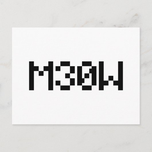 Carte Postale M30W [Sons animaux de léopards] (Devant)