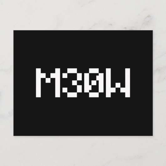 Carte Postale M30W [Sons animaux de léopards] (Devant)