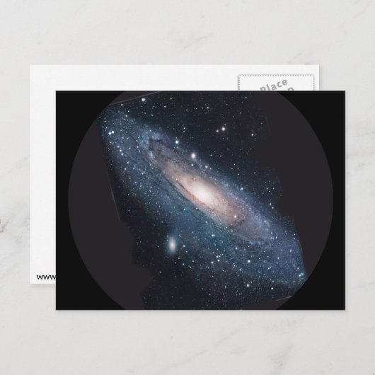 Carte Postale M31 Andromeda Galaxy (Devant / Derrière)