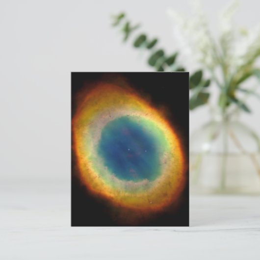 Carte Postale M57 Anneau Nebula Constellation Leier Espace extra (Debout devant)