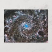 Carte Postale M74 (M74) Galaxie | NGC 628 | MIRI | JWST (Devant)