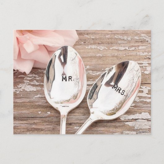 Carte Postale M. And Mrs. Conception de l'écriture de cellules (Devant)