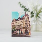 Carte Postale M. Bleck - Friedrich-Ebert-Platz, Nuremberg (Debout devant)