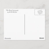 Carte Postale "M. Bootee" (Dos)