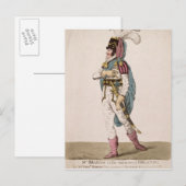 Carte Postale M. Braham dans le rôle d'Orlando (Devant / Derrière)