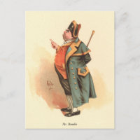 M. Bumble par Kyd, Oliver Twist de Charles Dickens