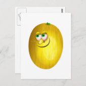 Carte Postale M. Canary Melon (Devant / Derrière)