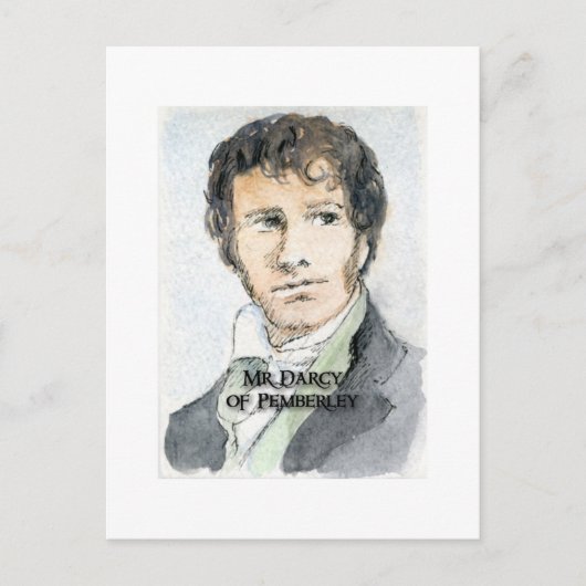 Carte Postale M. Darcy de Pemberley (Devant)