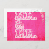 CARTE POSTALE M. ET M. MOTIF- (Devant / Derrière)