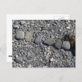 Carte Postale M. et Mme Beach Rocks à Bar Harbour (Devant / Derrière)