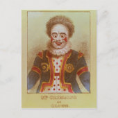 Carte Postale M. Grimaldi en clown (Devant)