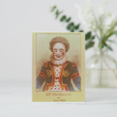 Carte Postale M. Grimaldi en clown (Debout devant)
