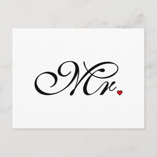 Carte Postale M. Mari A Groom Ses Nouvelles Mauvaises Maisons (Devant)