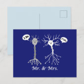 Carte Postale M. & Mme Neurone (Devant / Derrière)