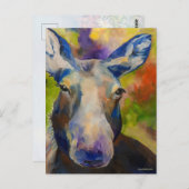 Carte postale M. Moosey Moose (Devant / Derrière)