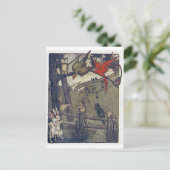 Carte Postale M. Owl Donne Une Fête (Debout devant)