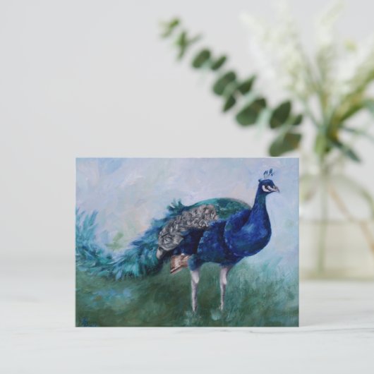 Carte postale M. Peacock (Debout devant)
