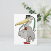 CARTE POSTALE M. PELICAN (Debout devant)